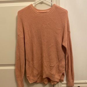 Pink Knitted Sweater from Hollister
